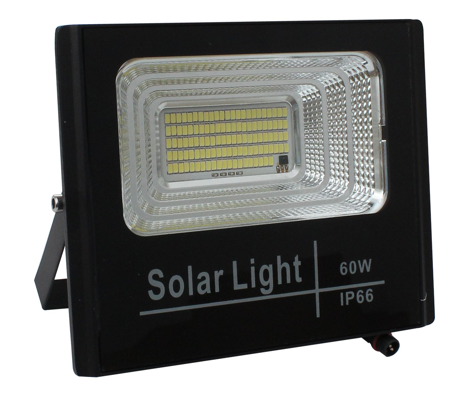 60W Solar Floodlights — Compact